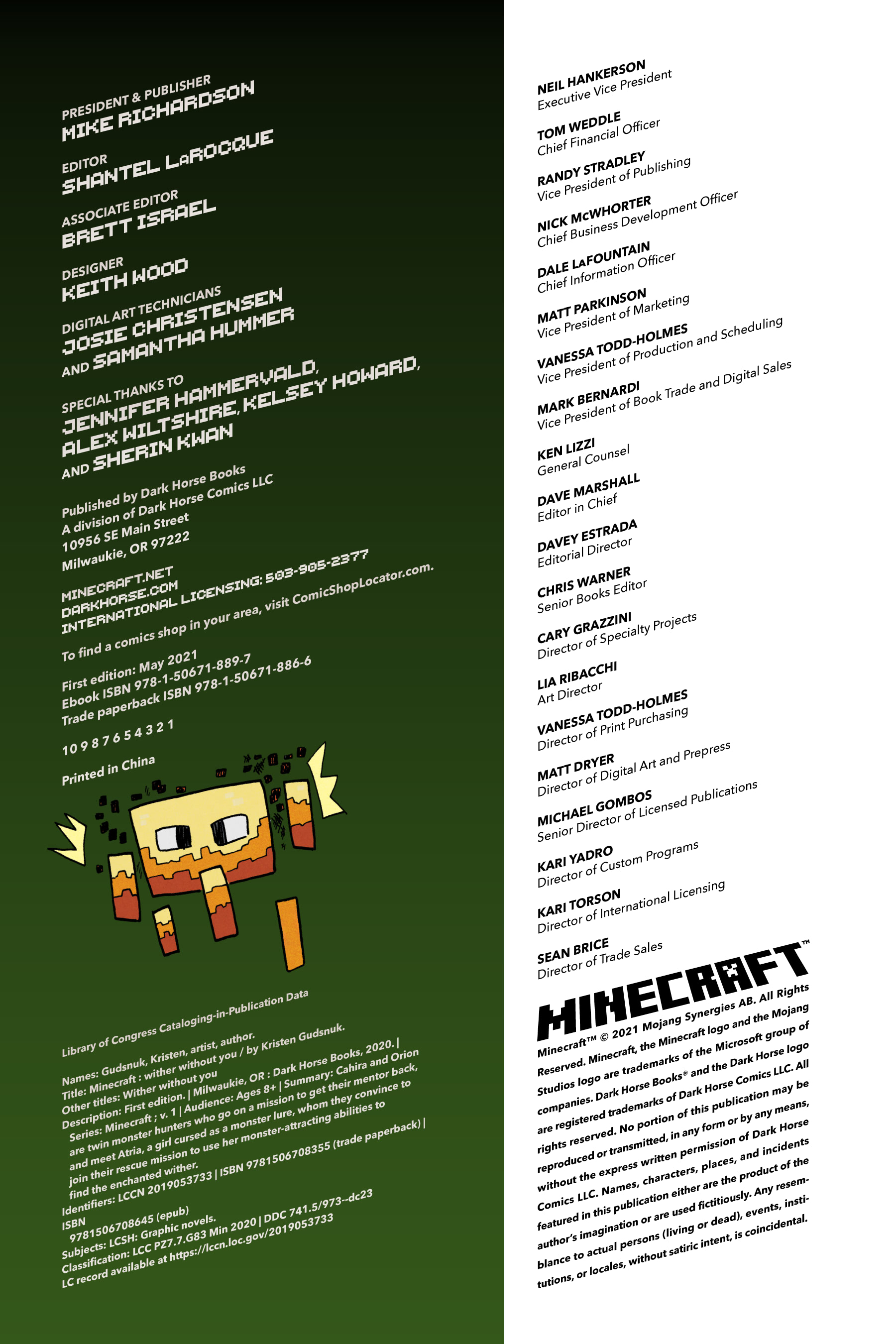 Minecraft (2020-): Chapter 2 - Wither Without You - Page 5